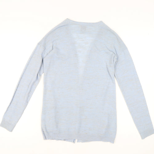 River Island Women's Blue Cardigan V-Neck Size 8