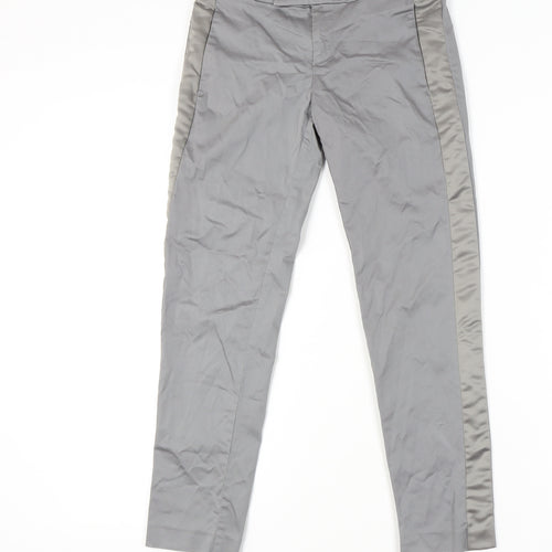 Miss Sixty Women's Grey Slim Trousers, Size 24