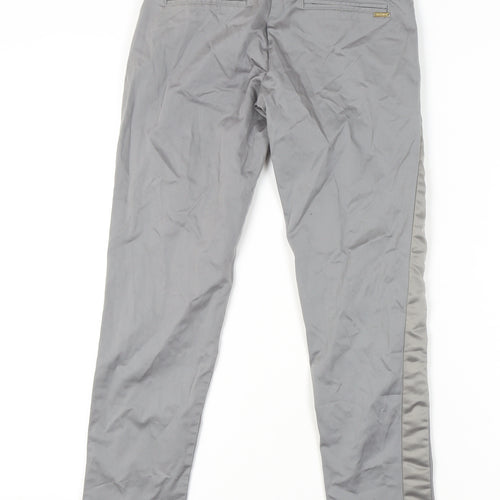 Miss Sixty Women's Grey Slim Trousers, Size 24
