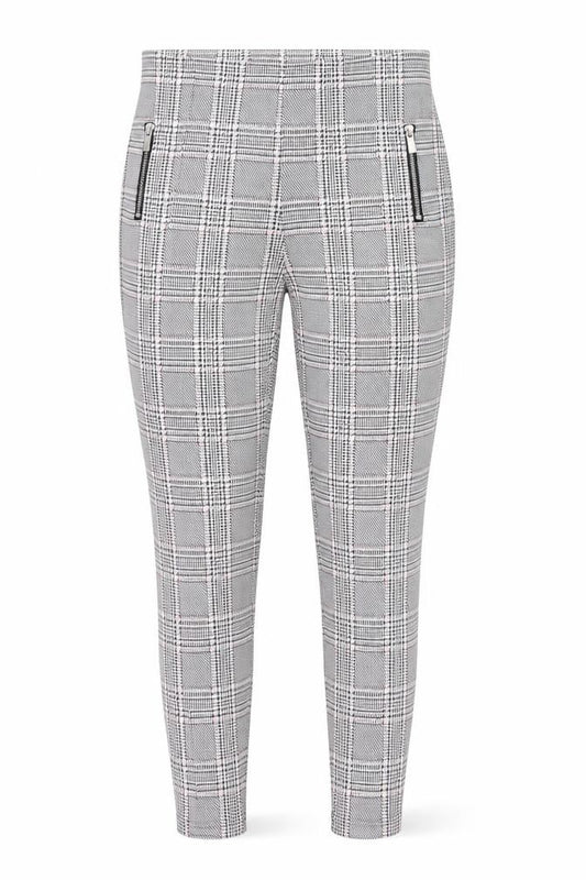 Next Women's Grey Houndstooth Leggings