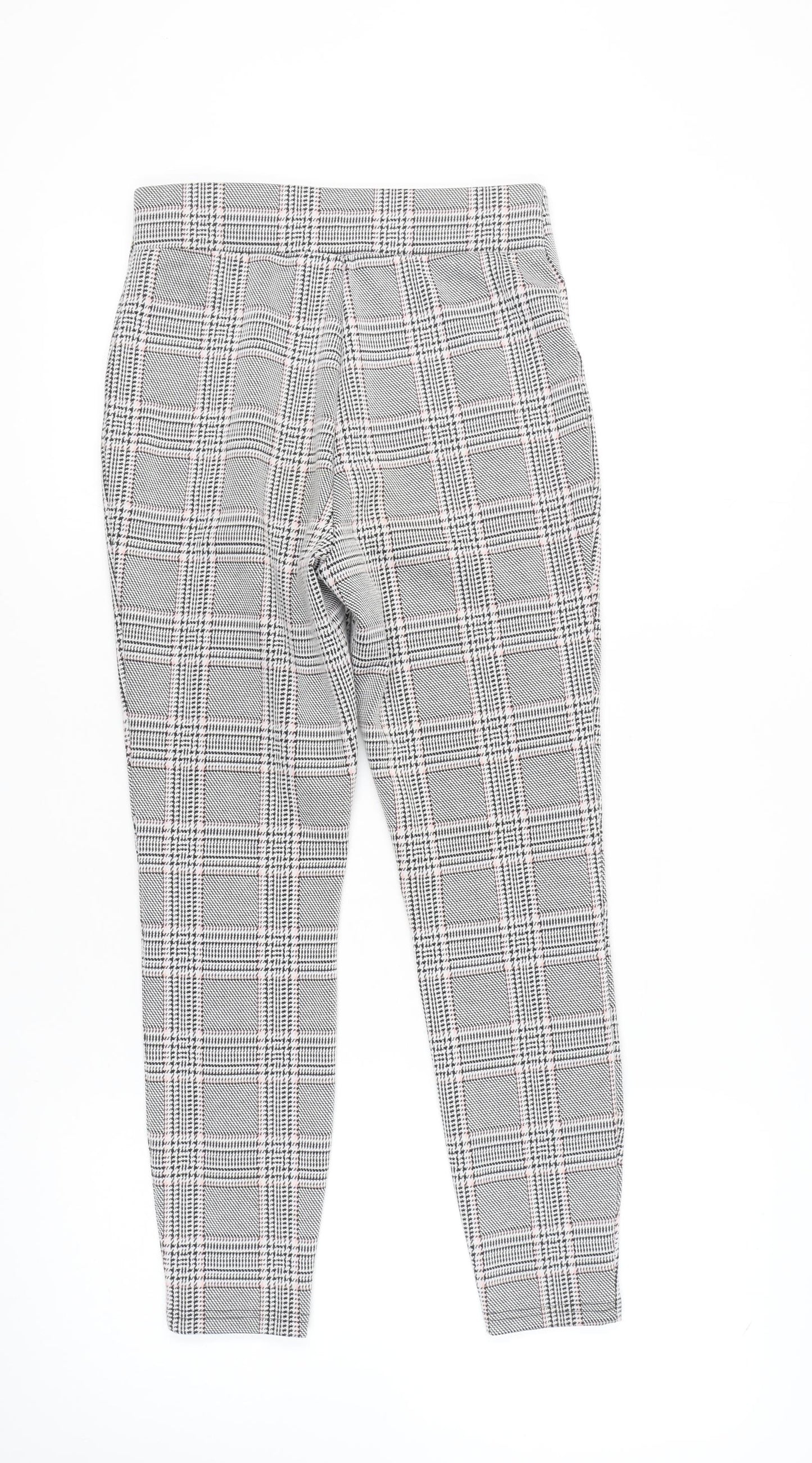 Next Women's Grey Houndstooth Leggings
