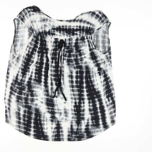 Pleione Women's Multicoloured XL Tie-Dye Blouse