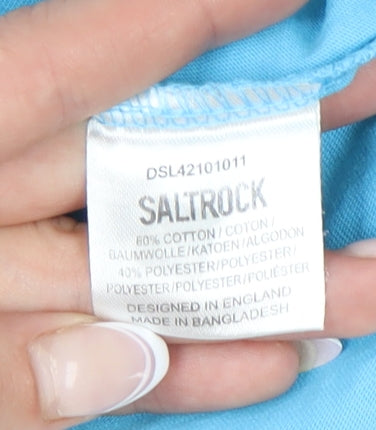 Saltrock Girls Blue Surf Tank Dress, 14 Years, Beach Style