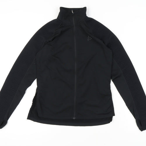 Craft Women's Black Full Zip Jacket Size S