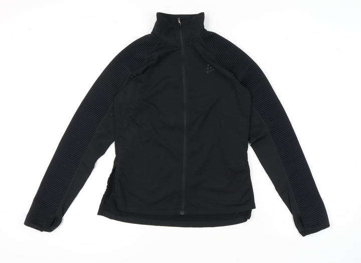 Craft Women's Black Full Zip Jacket Size S