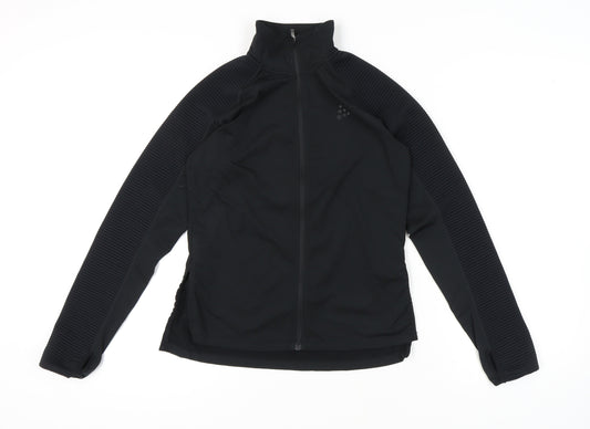 Craft Women's Black Full Zip Jacket Size S