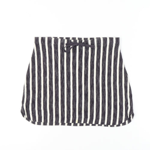 Gap Women's Black Striped XS Skirt