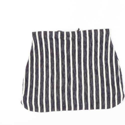 Gap Women's Black Striped XS Skirt