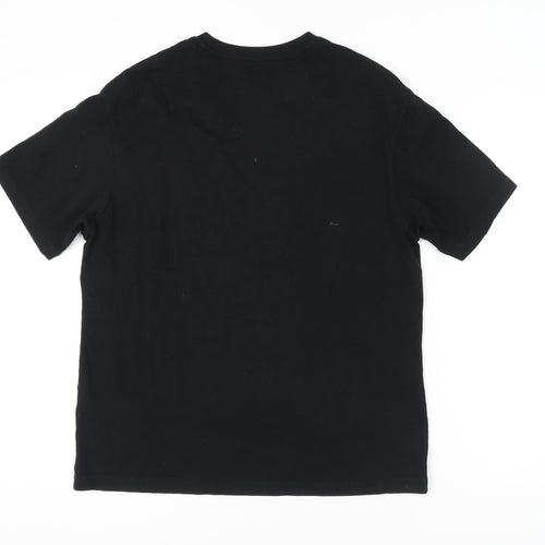 Erke Men's Black XL Graphic T-Shirt