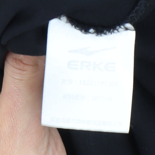 Erke Men's Black XL Graphic T-Shirt