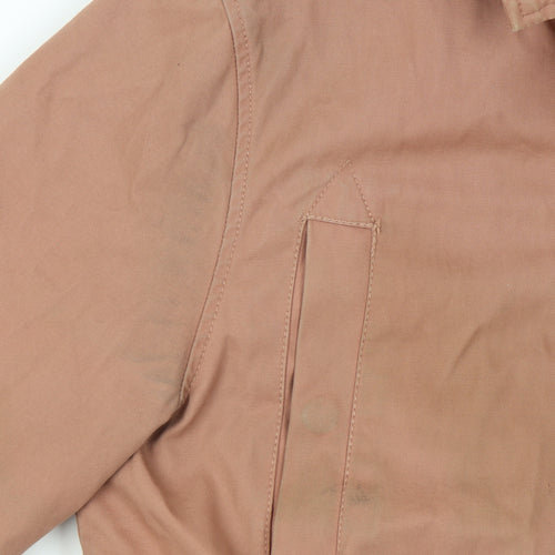 ASOS Women's Brown Parka Coat, Size 10, Hooded Winter Style