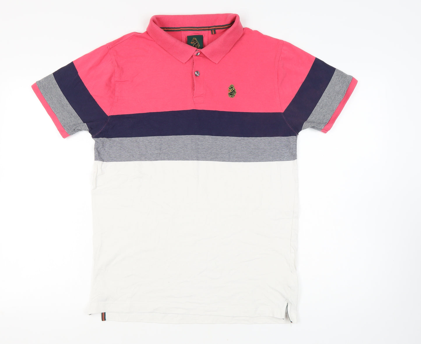 Luke Sport Men's Multicoloured Polo Shirt XL