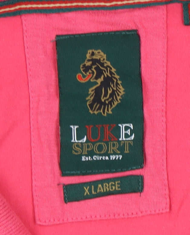 Luke Sport Men's Multicoloured Polo Shirt XL