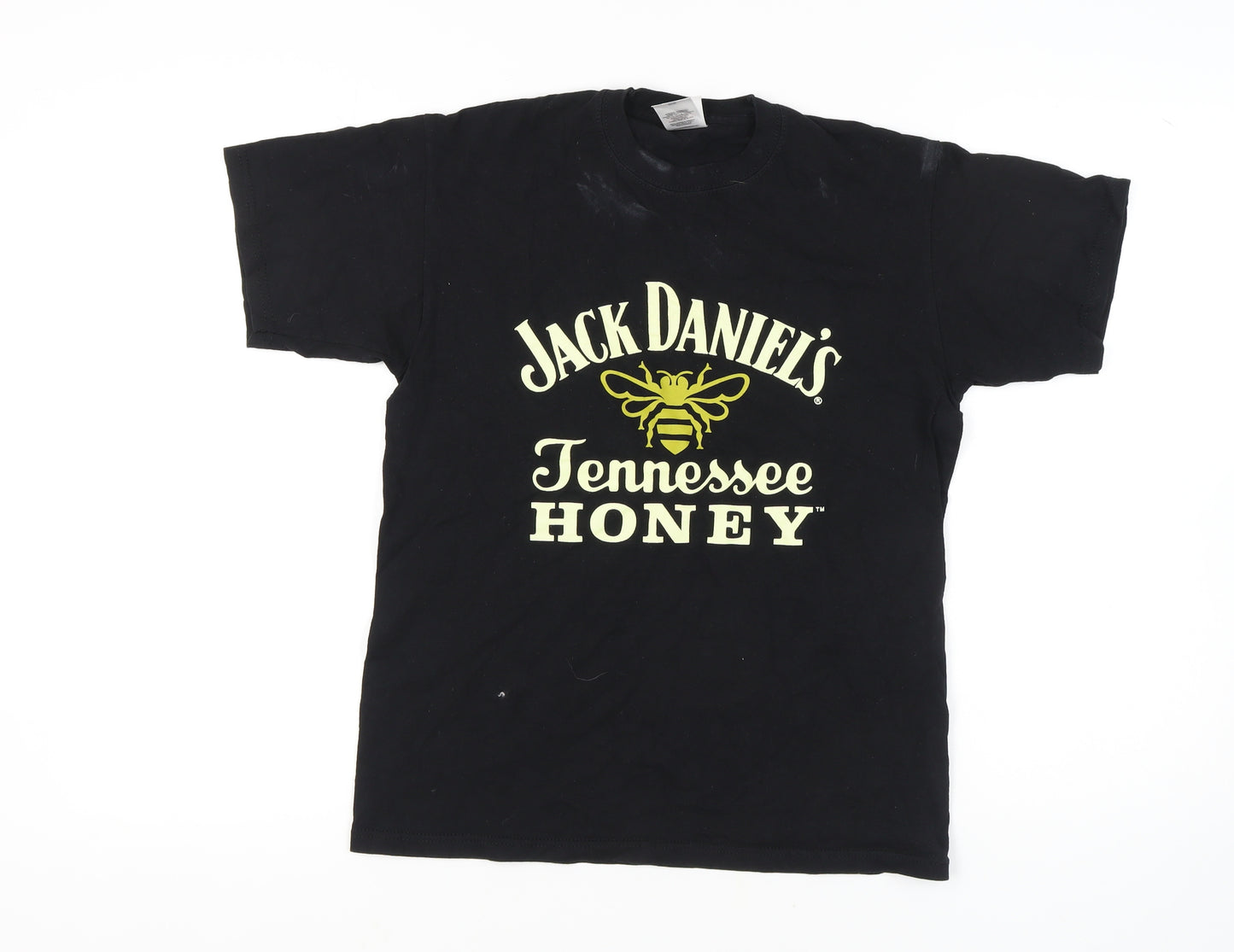 Fruit of the Loom Black Medium Men's Cotton T-Shirt