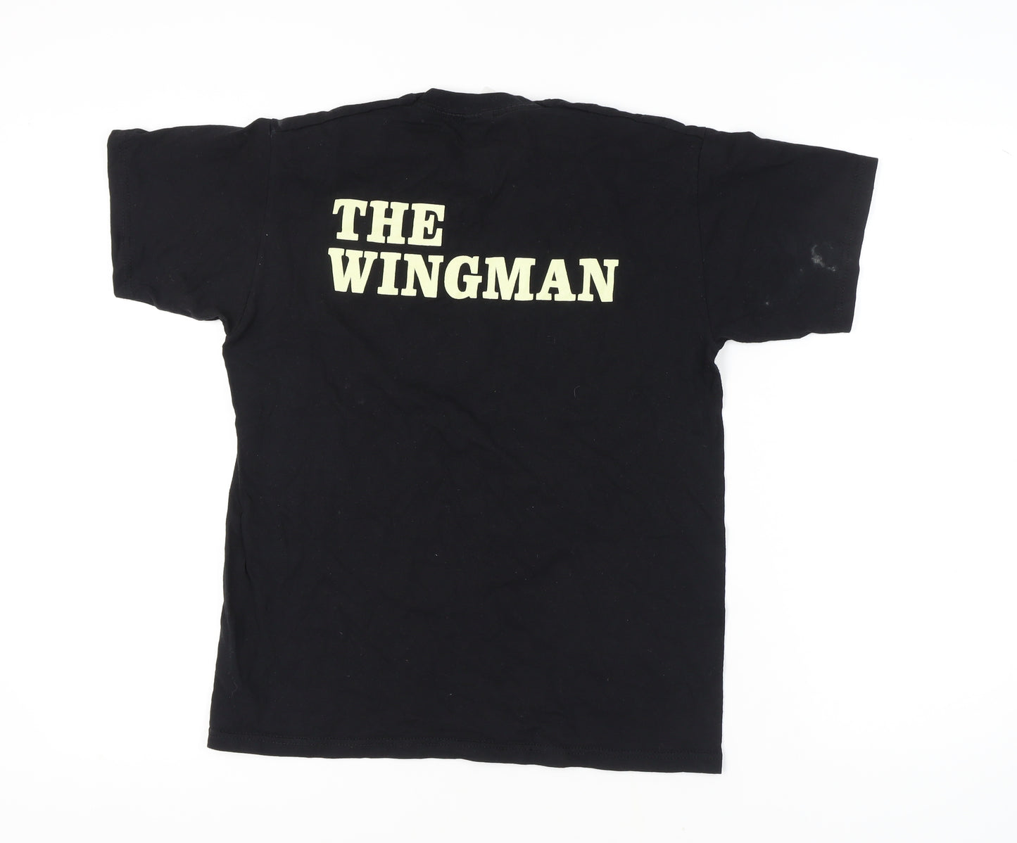 Fruit of the Loom Black Medium Men's Cotton T-Shirt