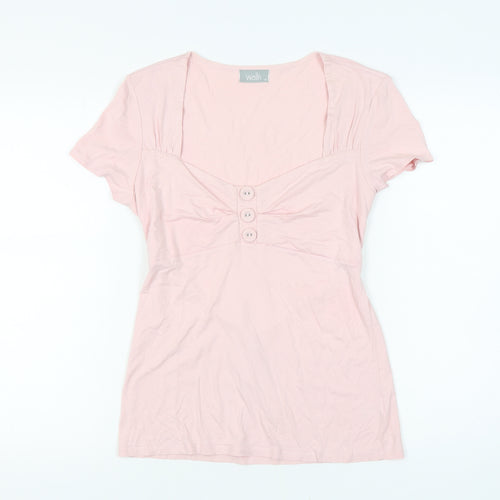 Wallis Women’s Pink Sweetheart T-Shirt Size 14