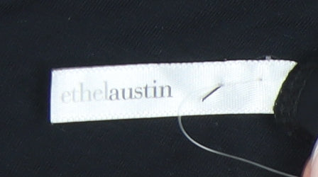 ethelaustin Women's Black Studded Top Size 16-18