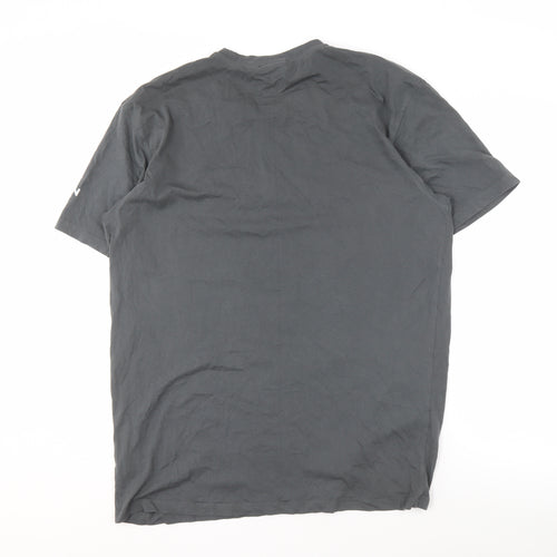 Hakro Men's Black XL Graphic Print T-Shirt