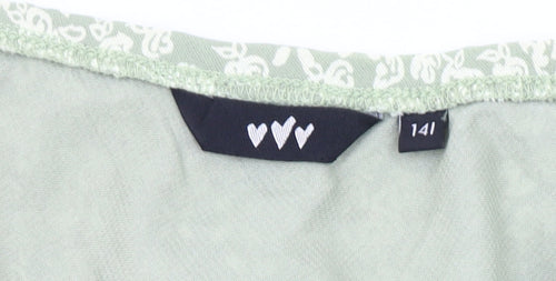 Per Una Floral Wrap Midi Skirt for Women in Green, Size 14