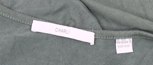 Charli Women's Green Tank Dress, Size 10, Stretch Knit