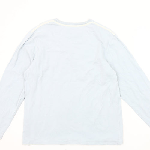 Rocha John Rocha Men's Blue Long Sleeve Shirt M