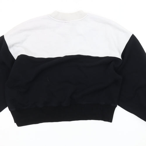 Champion Women's Black/White Pullover Sweatshirt M