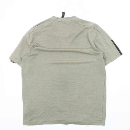 Adidas Men's Grey T-Shirt, Medium, Gym Wear
