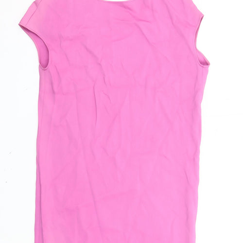 Agnona Women Pink Sleeveless Dress M - New