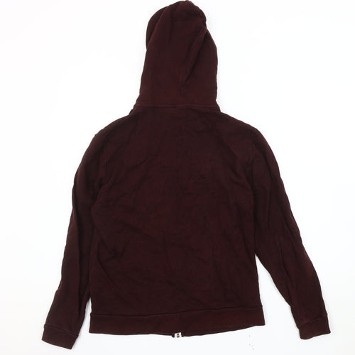 ASOS Men's Red Full Zip Hoodie Small Size