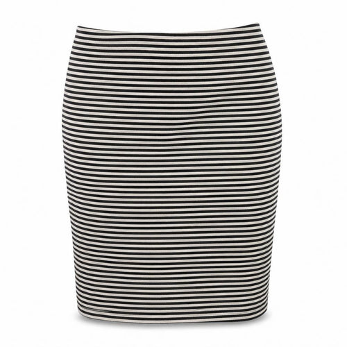 BHS Women’s Black Striped Pencil Skirt Size 12