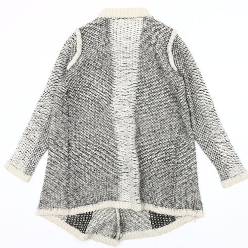 Vila Clothes Women's Grey Open Front Cardigan Size XS