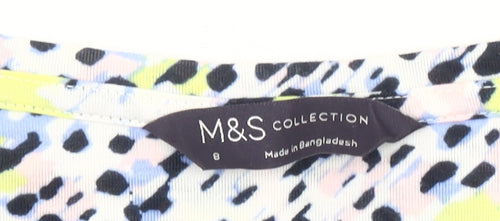 Marks & Spencer Women's Multicoloured Animal Print Top