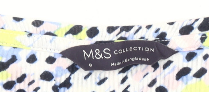 Marks & Spencer Women's Multicoloured Animal Print Top