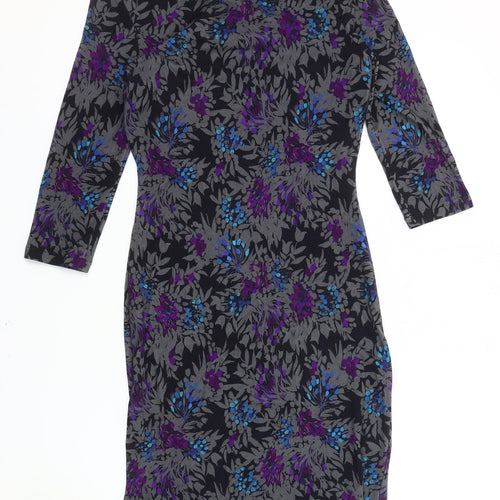Jigsaw Women's Multicoloured Floral Dress M