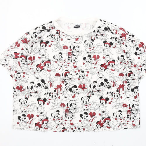 George Women's Multicoloured Cartoon T-Shirt Size L