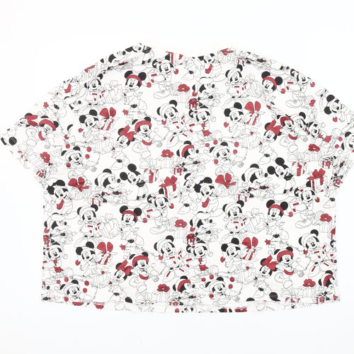 George Women's Multicoloured Cartoon T-Shirt Size L
