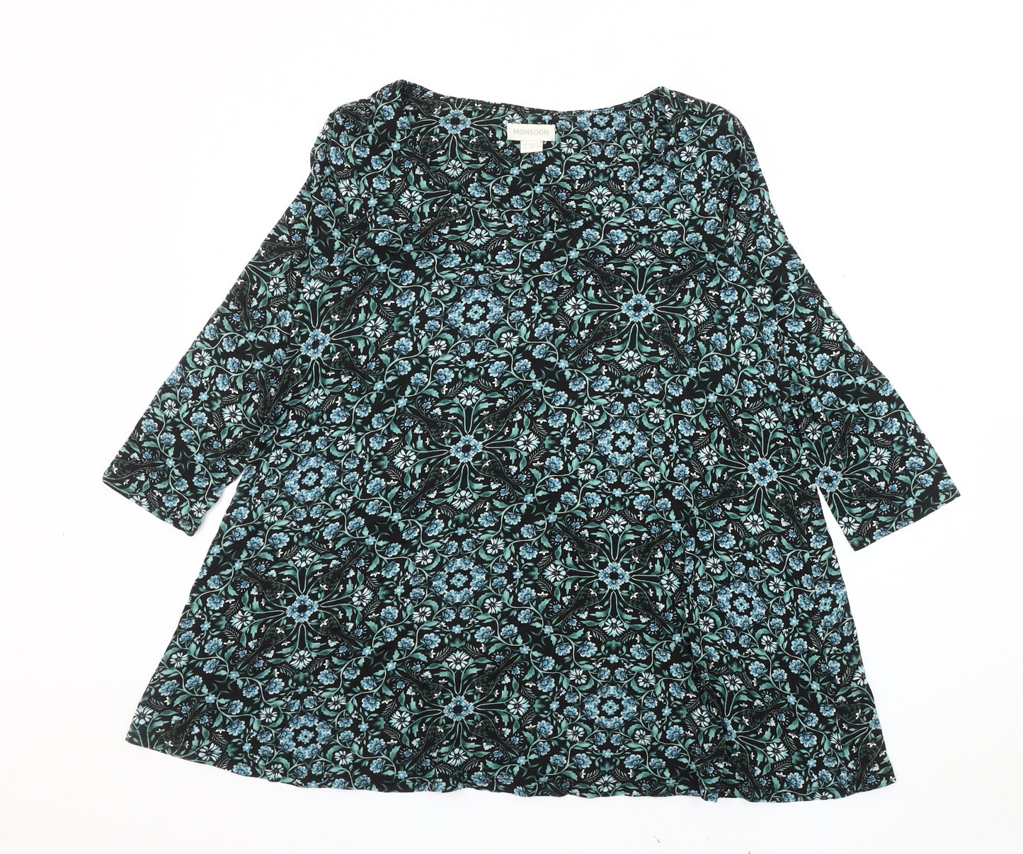 Monsoon Women's Multicoloured Floral Blouse, Size 12