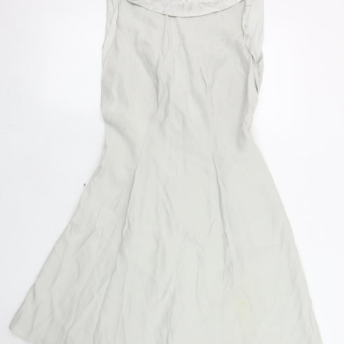 Reiss Women's Ivory Dress, Size 8, Acetate Blend