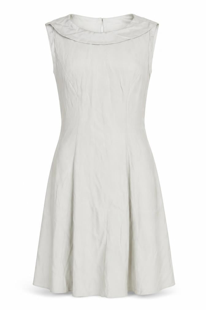 Reiss Women's Ivory Dress, Size 8, Acetate Blend