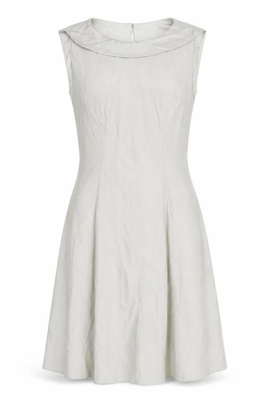 Reiss Women's Ivory Dress, Size 8, Acetate Blend