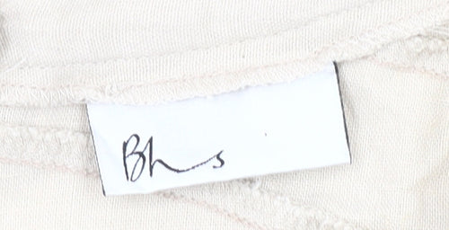 BHS Women's Beige Linen Skirt Size 12