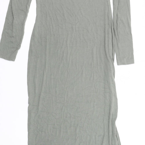Urban Outfitters Women's Grey Midi Sheath Dress M
