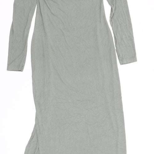 Urban Outfitters Women's Grey Midi Sheath Dress M