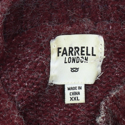 Farrell London Women's Red Pullover Jumper XL