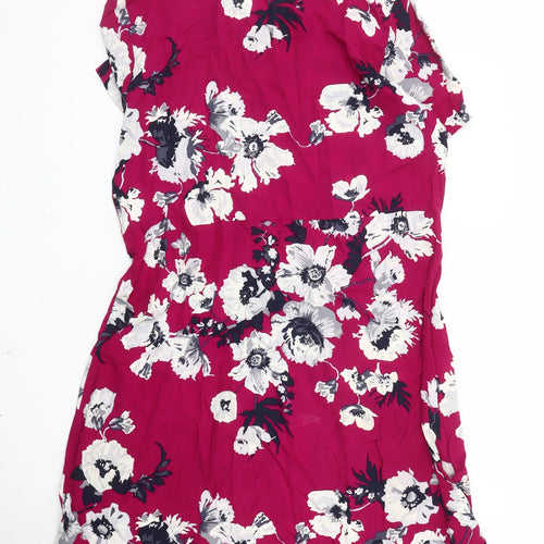 Joules Women's Pink Floral Dress Size 12
