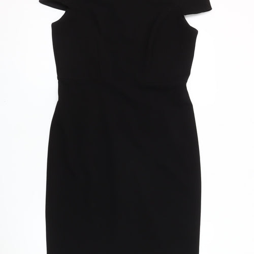 R&M Richards Women's Black Sheath Dress Size 6
