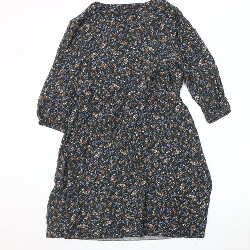 Marks and Spencer Women's Multicoloured 3/4 Sleeve Dress