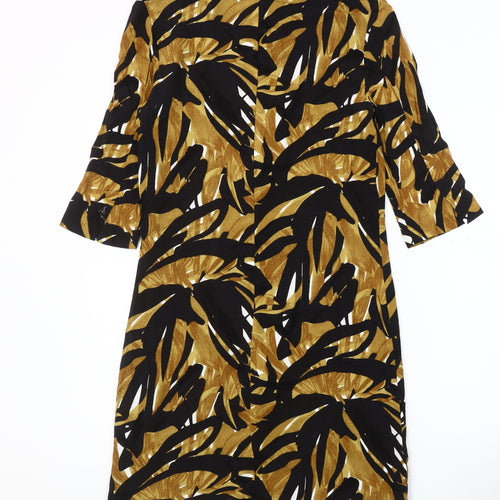 Hobbs Women's Multicoloured Shift Dress Size 10
