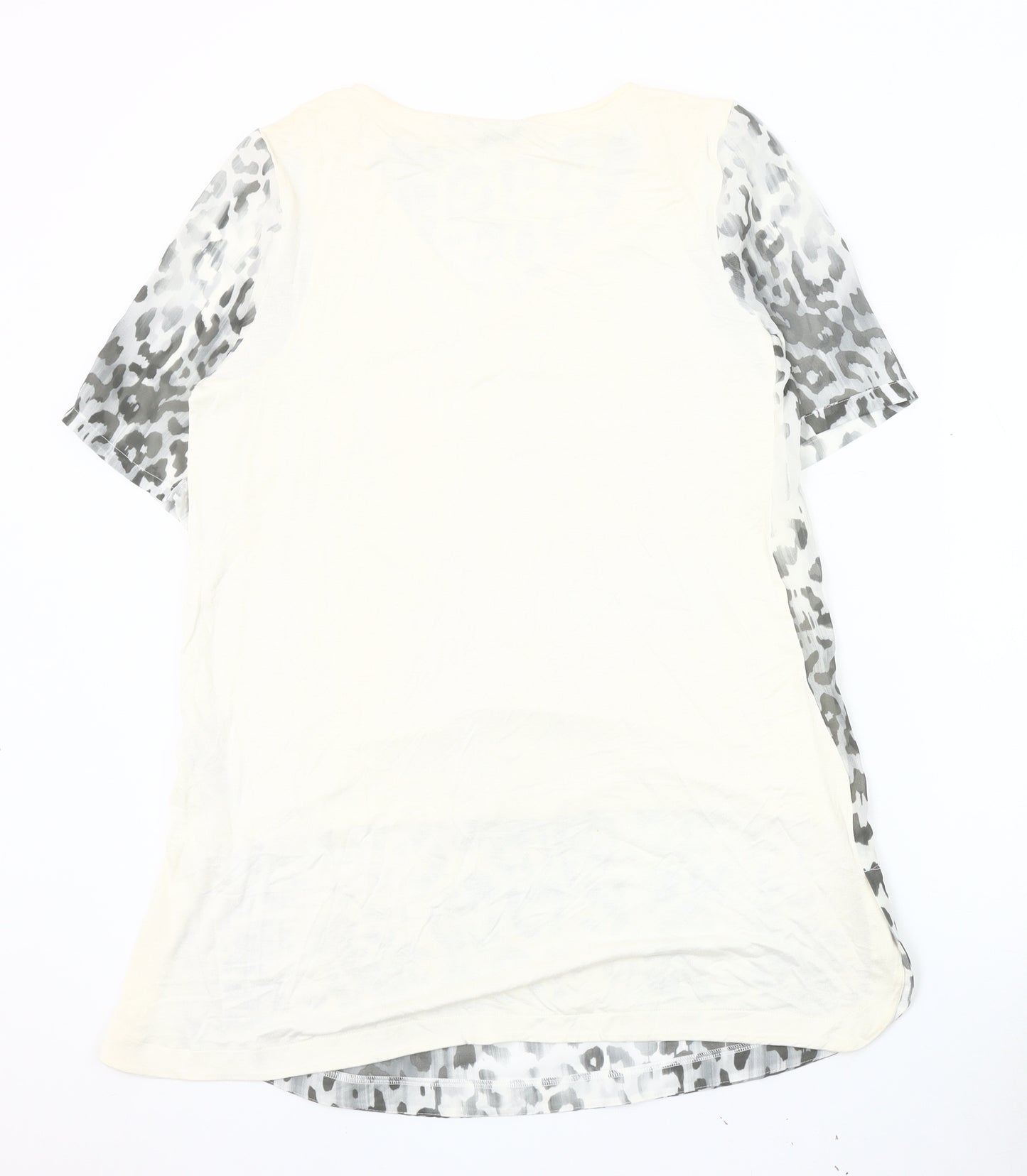 Marks and Spencer Women's Grey Animal Print Dress, Size 12