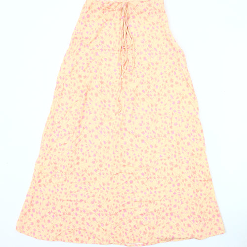 Pull&Bear Women’s Multicoloured Floral Midi Skirt